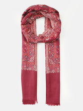 Floral Eden Wool Kani Stole